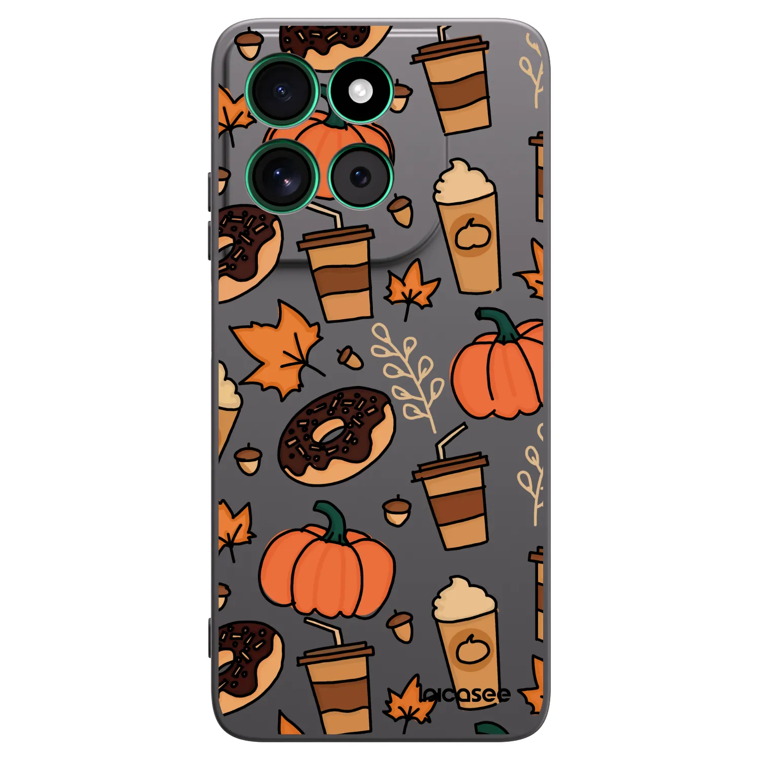 Picasee Motorola Moto G57 Power Hülle - Schwarzes Silikon - Fallovers