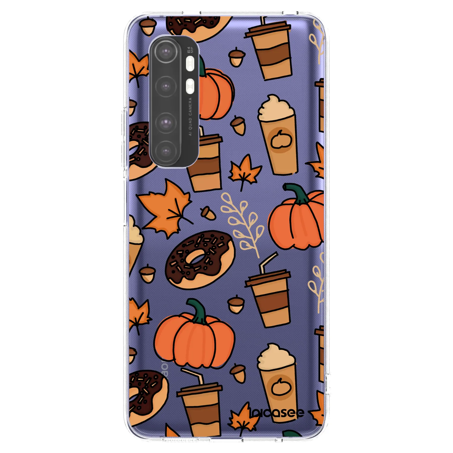 Picasee Xiaomi Mi Note 10 Lite Hülle - Transparentes Silikon - Fallovers