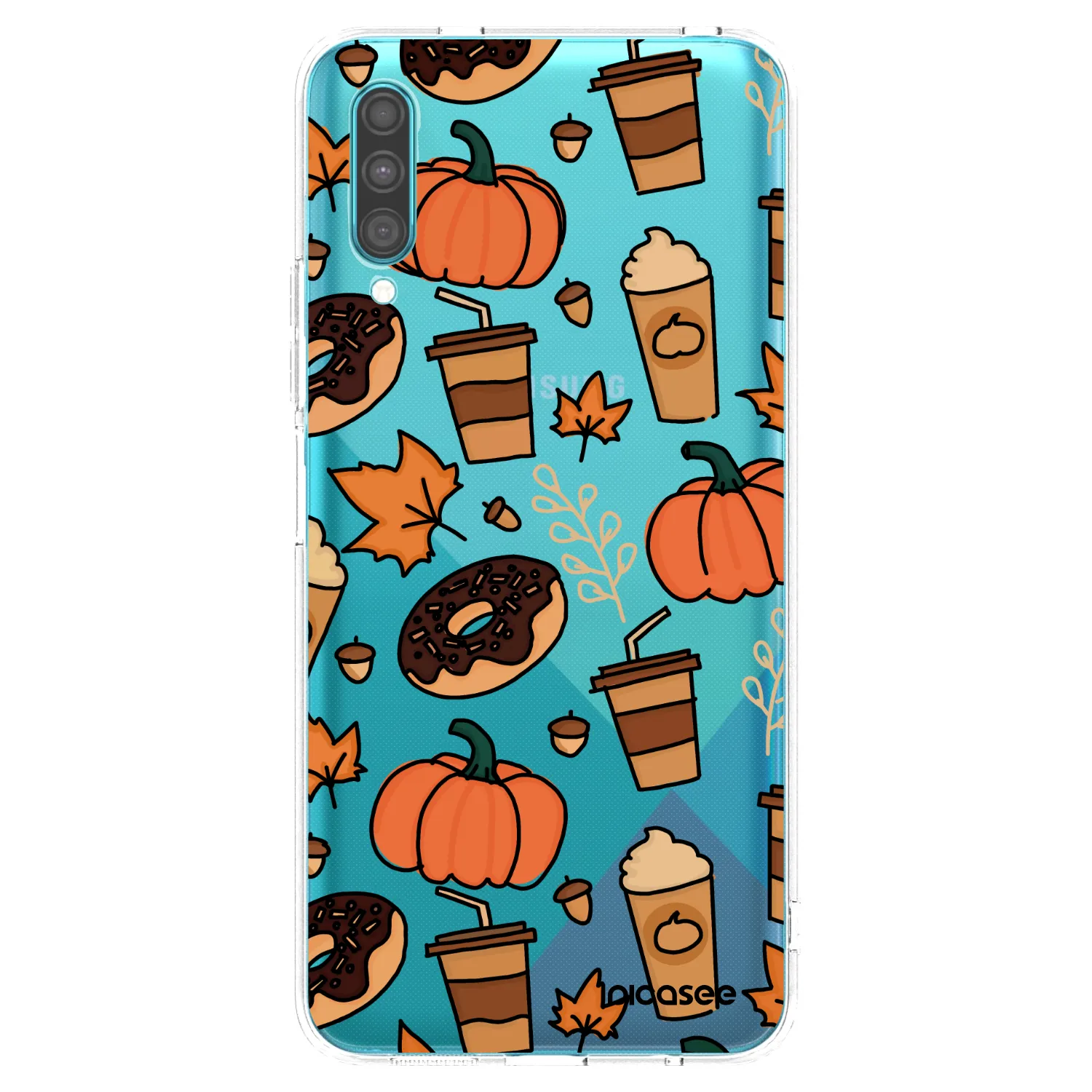 Picasee Samsung Galaxy A30s A307F Hülle - Transparentes Silikon - Fallovers
