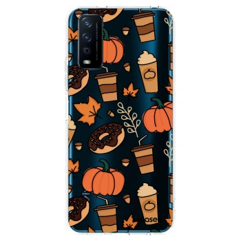 Picasee Vivo Y11s Hülle - Transparentes Silikon - Fallovers