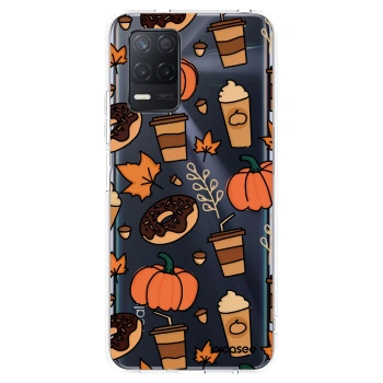 Picasee Realme 8 5G Hülle - Transparentes Silikon - Fallovers