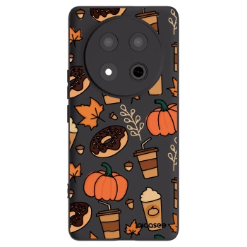 Picasee Honor Magic7 Lite 5G Hülle - Schwarzes Silikon - Fallovers