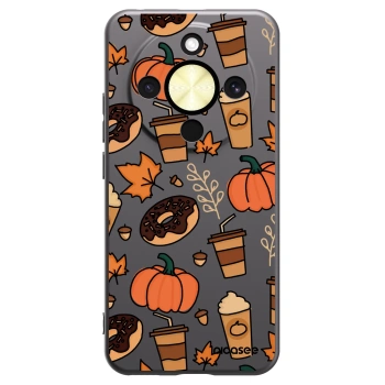 Picasee Honor Magic8 Lite 5G Hülle - Schwarzes Silikon - Fallovers