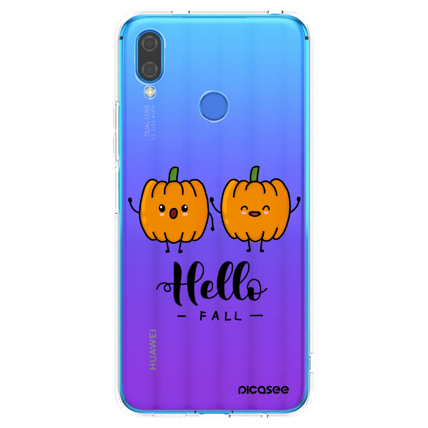 Picasee Huawei Nova 3 Hülle - Transparentes Silikon - Hallo Fall