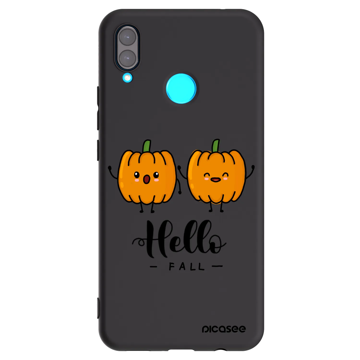 Picasee Huawei Nova 3i Hülle - Schwarzes Silikon - Hallo Fall