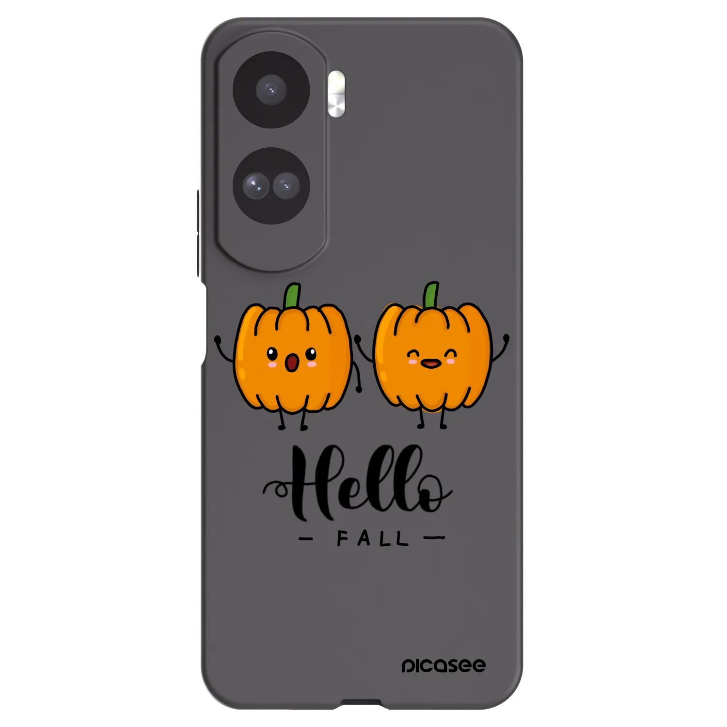 Picasee Honor 90 Lite 5G Hülle - Schwarzes Silikon - Hallo Fall