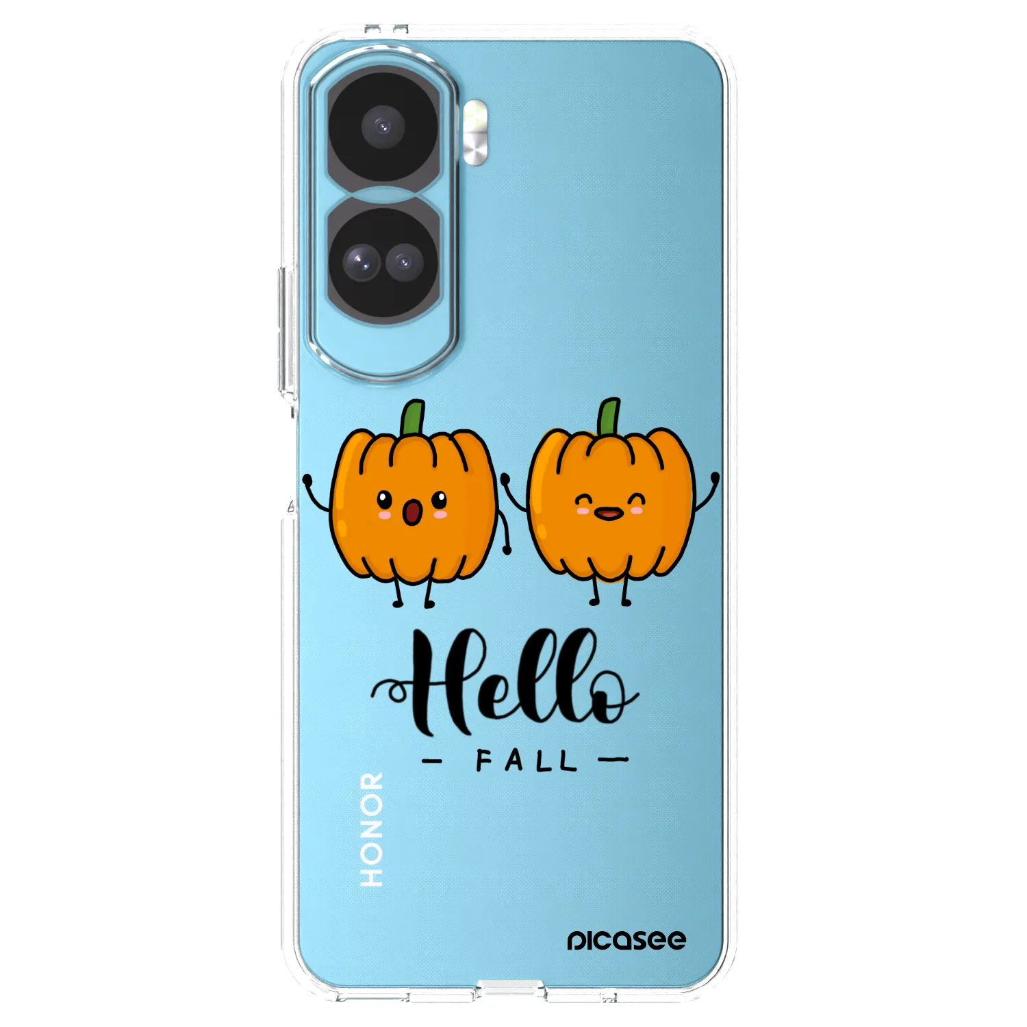 Picasee Honor 90 Lite 5G Hülle - Transparentes Silikon - Hallo Fall