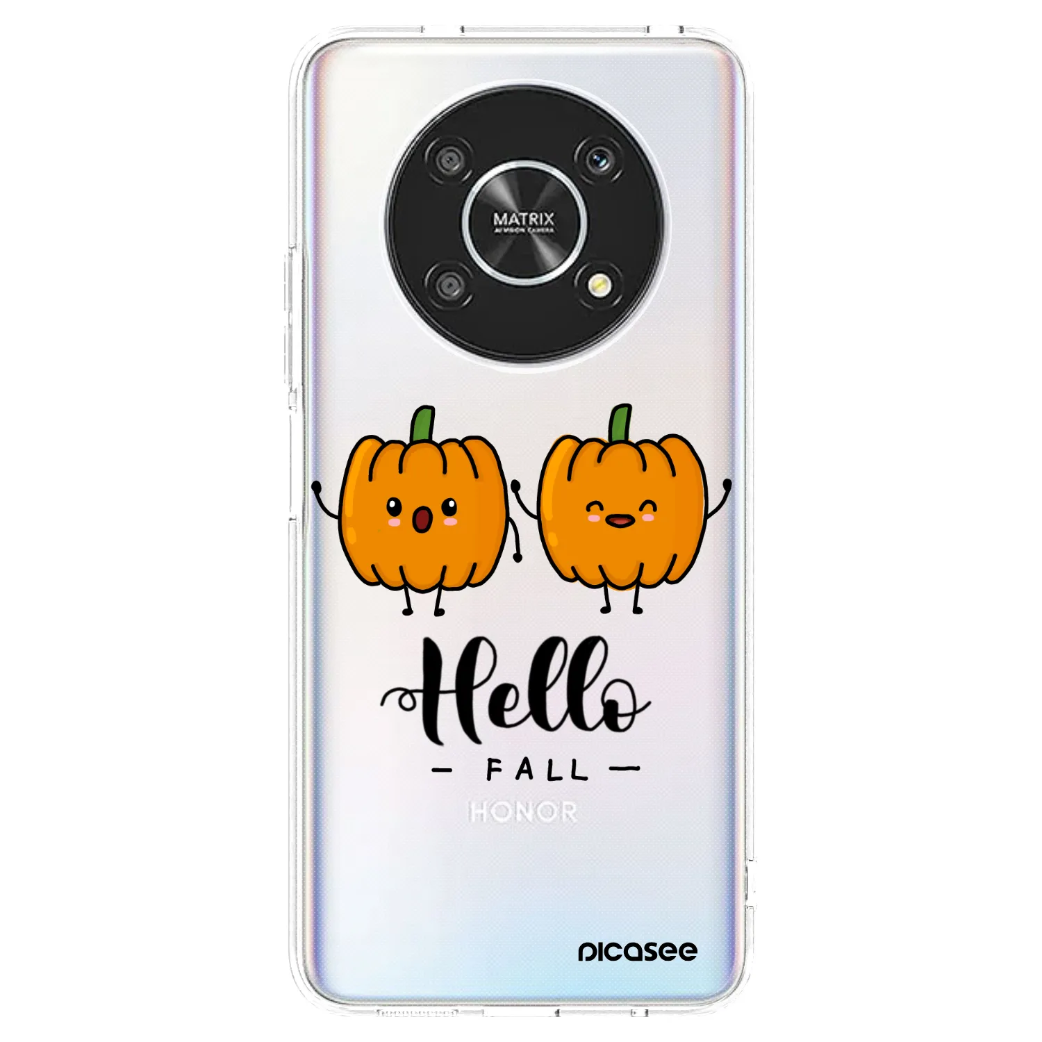 Picasee Honor Magic4 Lite 5G Hülle - Transparentes Silikon - Hallo Fall