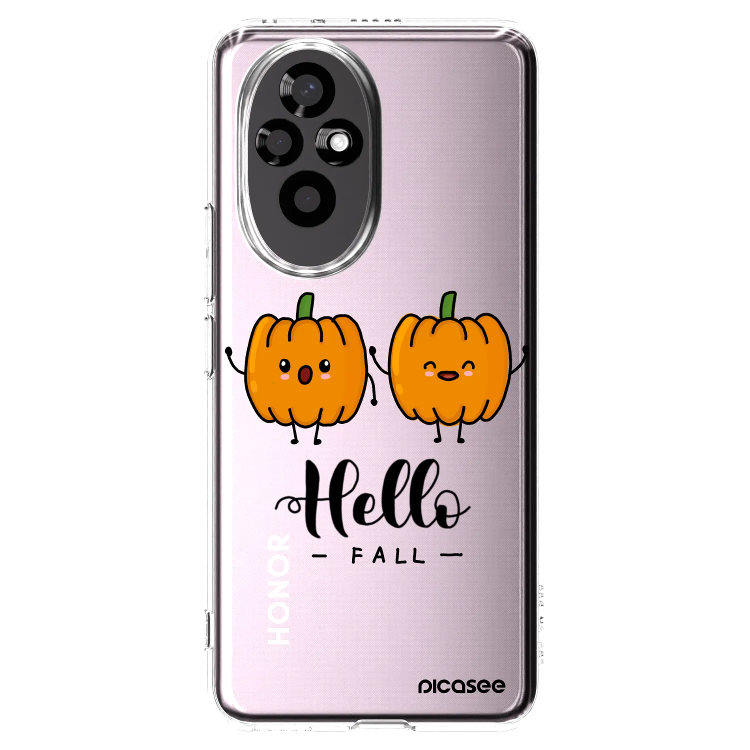 Picasee Honor 200 5G Hülle - Transparentes Silikon - Hallo Fall