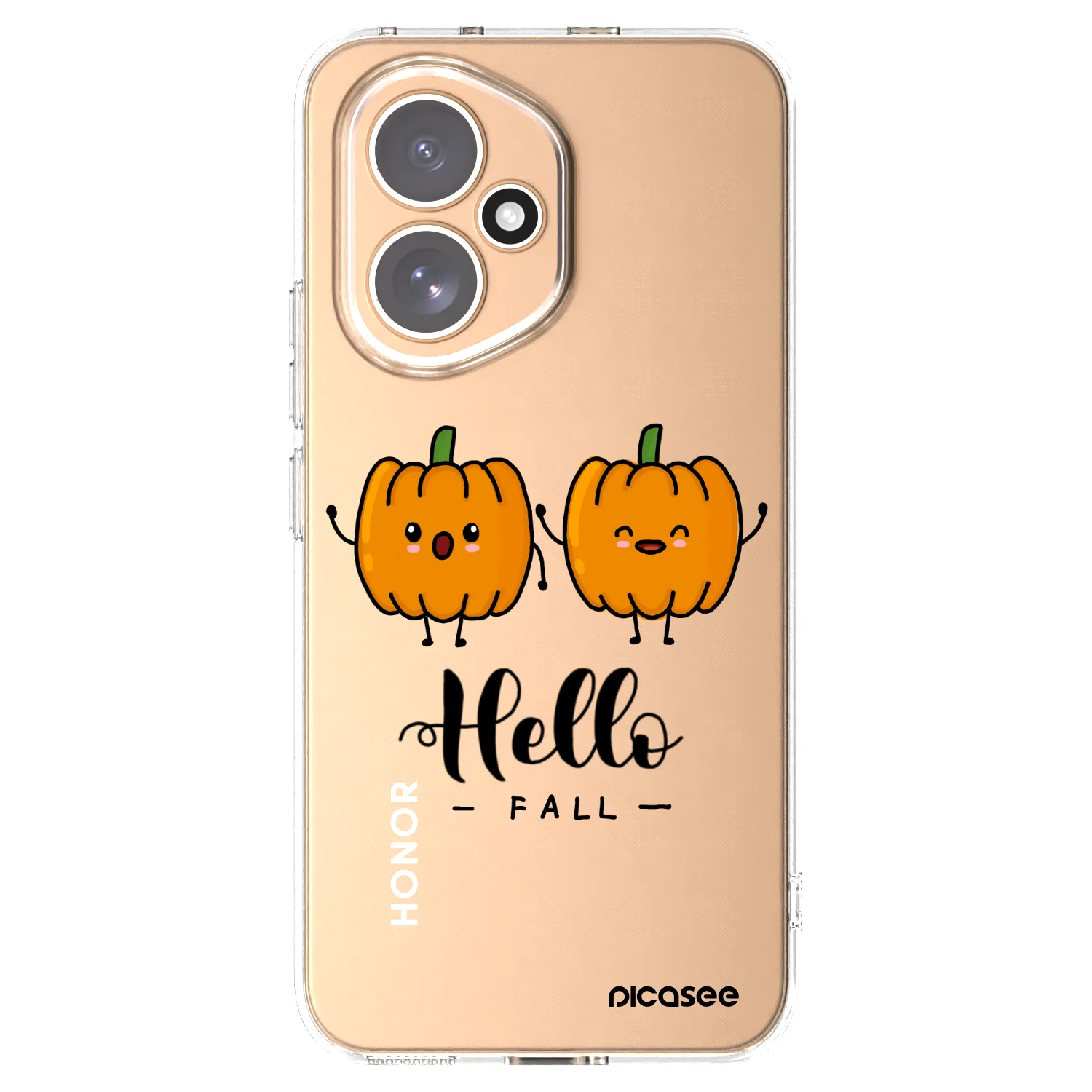 Picasee Honor 400 5G Hülle - Transparentes Silikon - Hallo Fall
