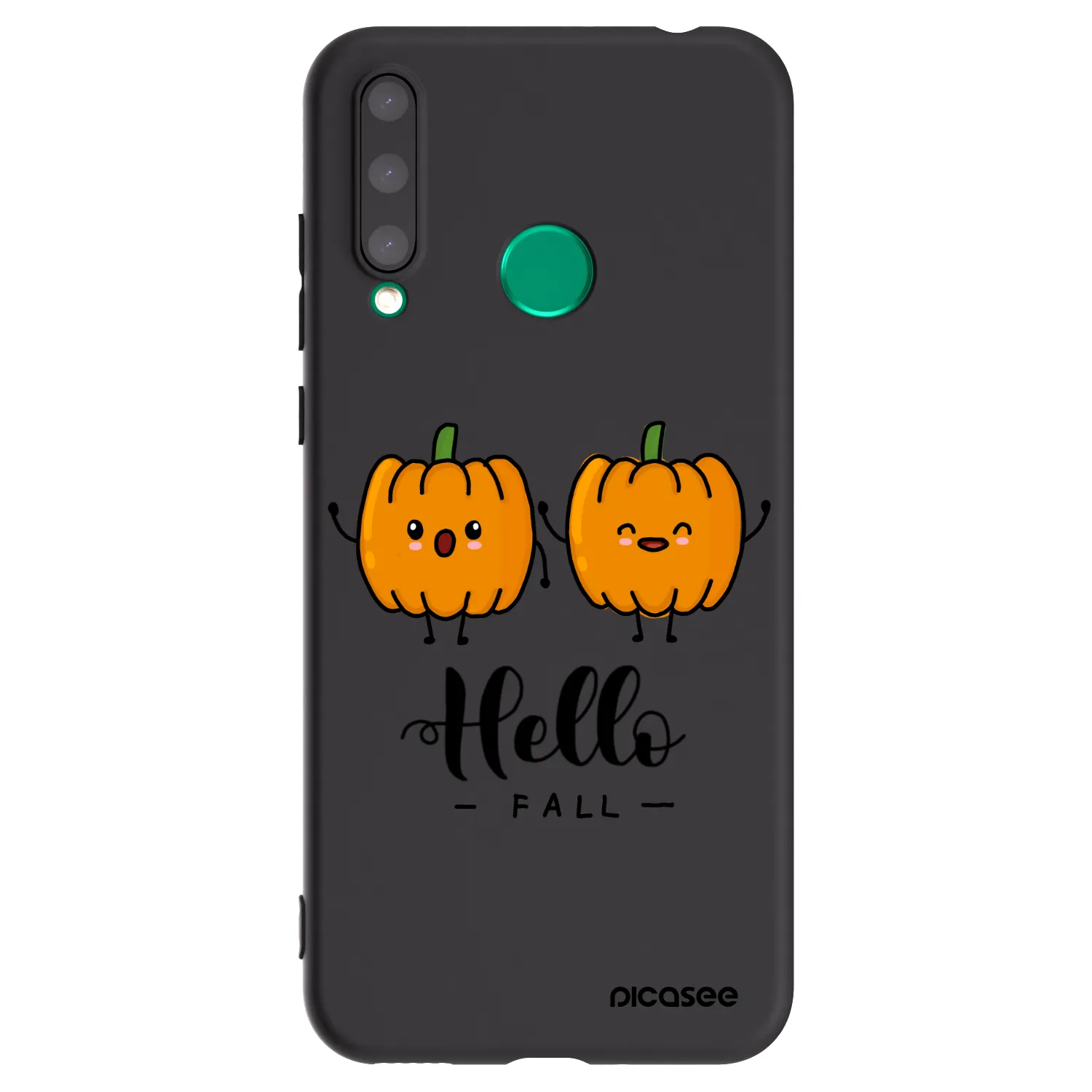 Picasee Honor 20 Lite Hülle - Schwarzes Silikon - Hallo Fall