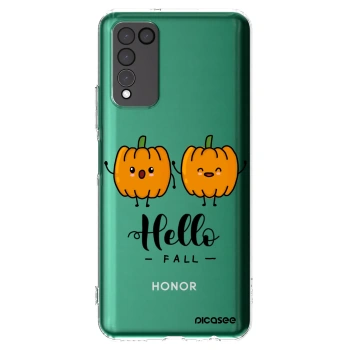 Picasee Honor 10X Lite Hülle - Transparentes Silikon - Hallo Fall