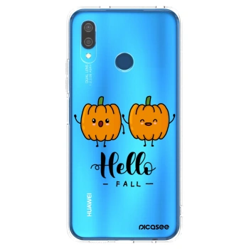 Picasee Huawei P20 Lite Hülle - Transparentes Silikon - Hallo Fall
