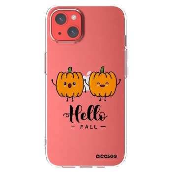 Picasee Apple iPhone 13 Hülle - Transparentes Silikon - Hallo Fall