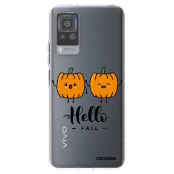 Picasee Vivo X60 Pro 5G Hülle - Transparentes Silikon - Hallo Fall