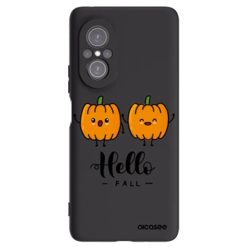 Picasee Huawei Nova 9 SE Hülle - Schwarzes Silikon - Hallo Fall