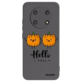 Picasee Honor Magic4 Lite 5G Hülle - Schwarzes Silikon - Hallo Fall