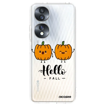 Picasee Honor 70 Hülle - Transparentes Silikon - Hallo Fall