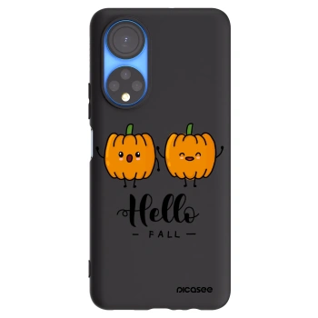 Picasee Honor X7 Hülle - Schwarzes Silikon - Hallo Fall