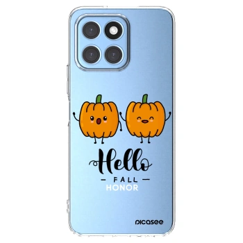 Picasee Honor X8 5G Hülle - Transparentes Silikon - Hallo Fall
