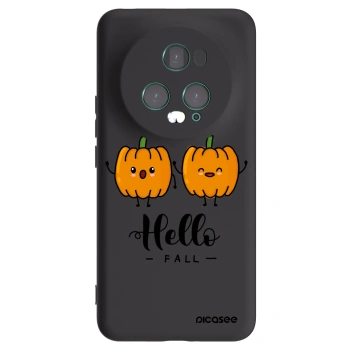 Picasee Honor Magic5 Pro Hülle - Schwarzes Silikon - Hallo Fall