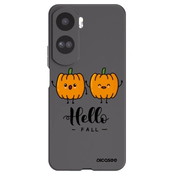 Picasee Honor 90 Lite 5G Hülle - Schwarzes Silikon - Hallo Fall
