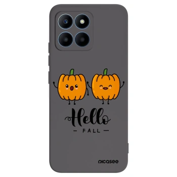 Picasee Honor 70 Lite Hülle - Schwarzes Silikon - Hallo Fall