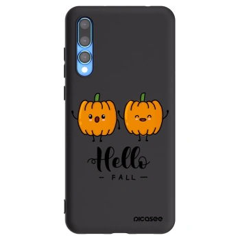 Picasee Huawei P20 Pro Hülle - Schwarzes Silikon - Hallo Fall
