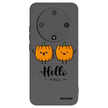 Picasee Honor Magic6 Lite 5G Hülle - Schwarzes Silikon - Hallo Fall