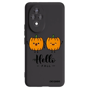 Picasee Honor 200 5G Hülle - Schwarzes Silikon - Hallo Fall