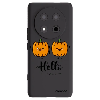 Picasee Honor Magic7 Lite 5G Hülle - Schwarzes Silikon - Hallo Fall