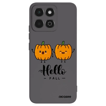 Picasee Honor 200 Smart 5G Hülle - Schwarzes Silikon - Hallo Fall