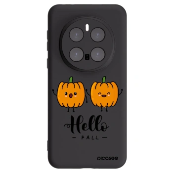 Picasee Honor Magic7 Pro 5G Hülle - Schwarzes Silikon - Hallo Fall