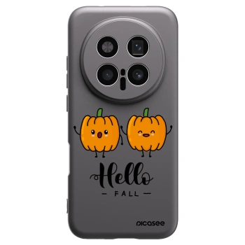 Picasee Honor Magic8 Pro 5G Hülle - Schwarzes Silikon - Hallo Fall