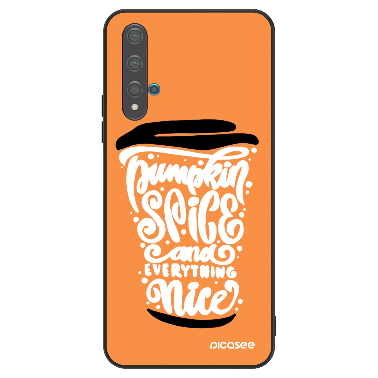 Picasee ULTIMATE CASE für Huawei Nova 5T - Pumpkin coffee