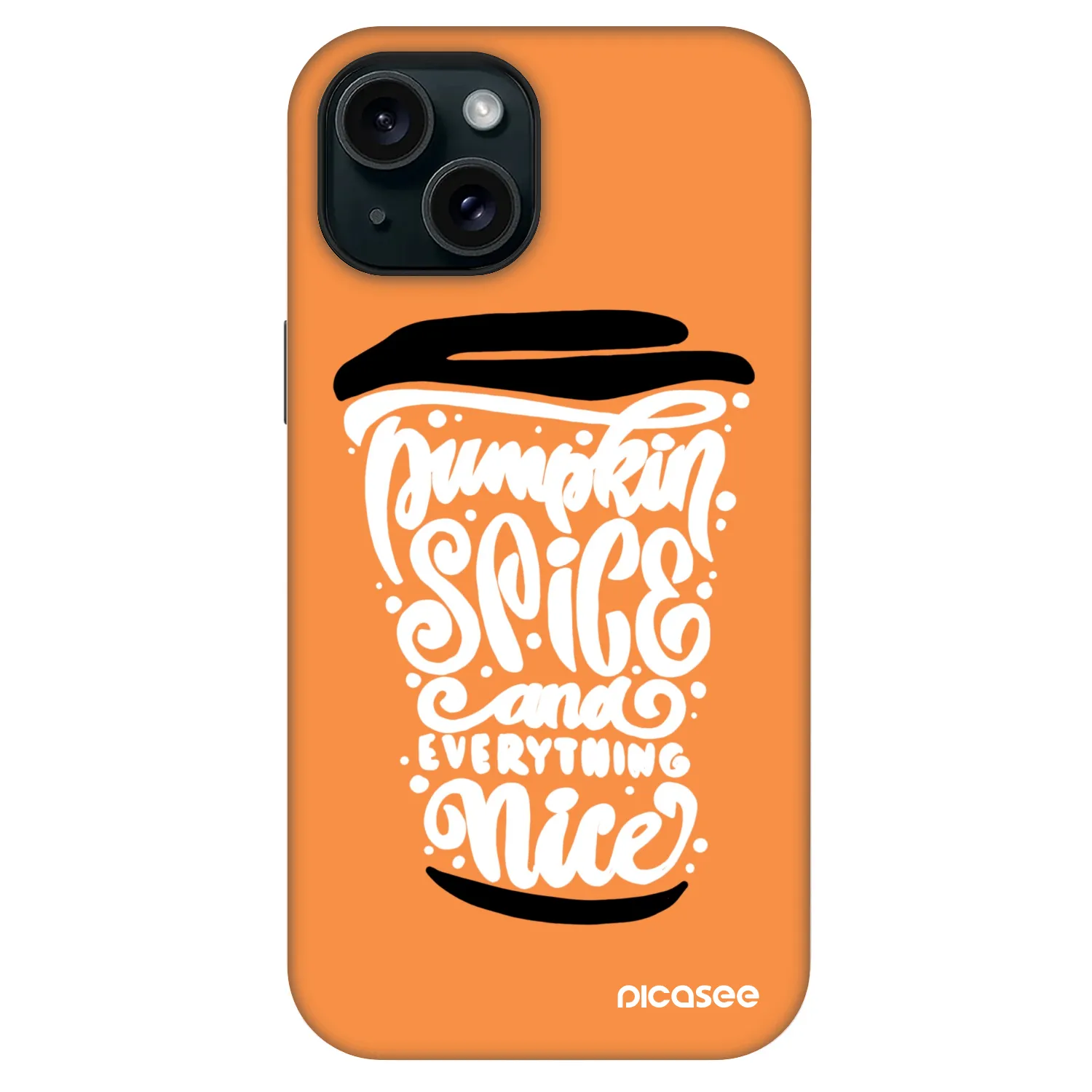 Picasee Fashion Case MagSafe für Apple iPhone 13 - Pumpkin coffee