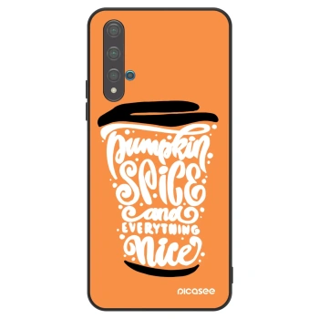 Hülle für Huawei Nova 5T - Pumpkin coffee