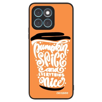 Hülle für Honor X8 4G - Pumpkin coffee