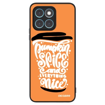 Hülle für Honor X8 5G - Pumpkin coffee