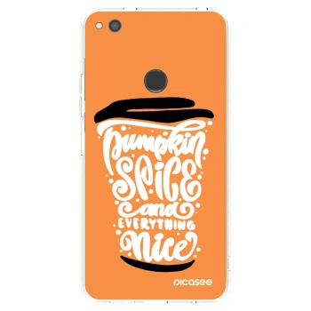 Hülle für Huawei P9 Lite 2017 - Pumpkin coffee