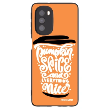 Hülle für Motorola Moto G51 - Pumpkin coffee