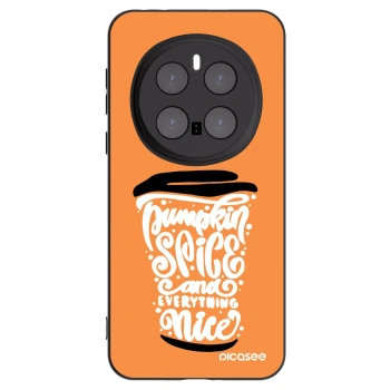 Picasee Honor Magic7 Pro 5G Hülle - Schwarzes Silikon - Pumpkin coffee