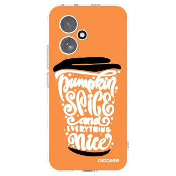 Picasee Honor 400 5G Hülle - Transparentes Silikon - Pumpkin coffee
