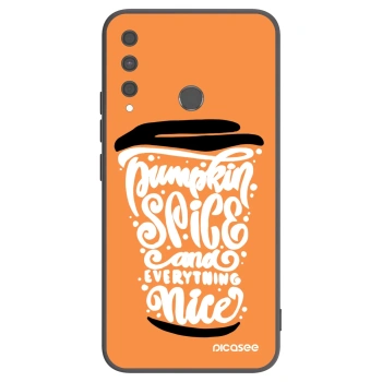 Hülle für Huawei P40 Lite E - Pumpkin coffee