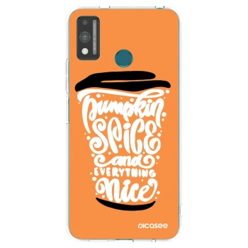 Hülle für Honor 9X Lite - Pumpkin coffee