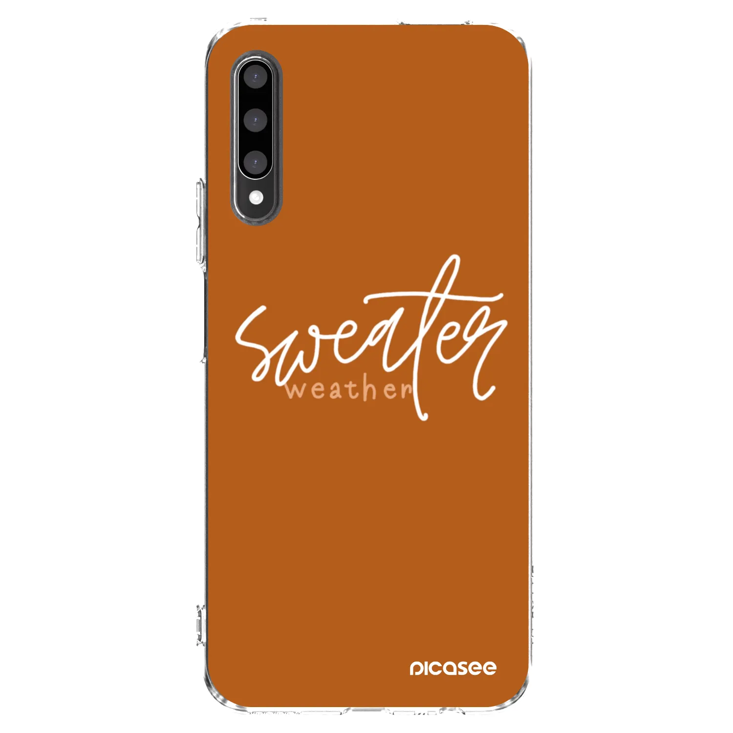 Picasee Honor 9X Pro Hülle - Transparentes Silikon - Sweater weather