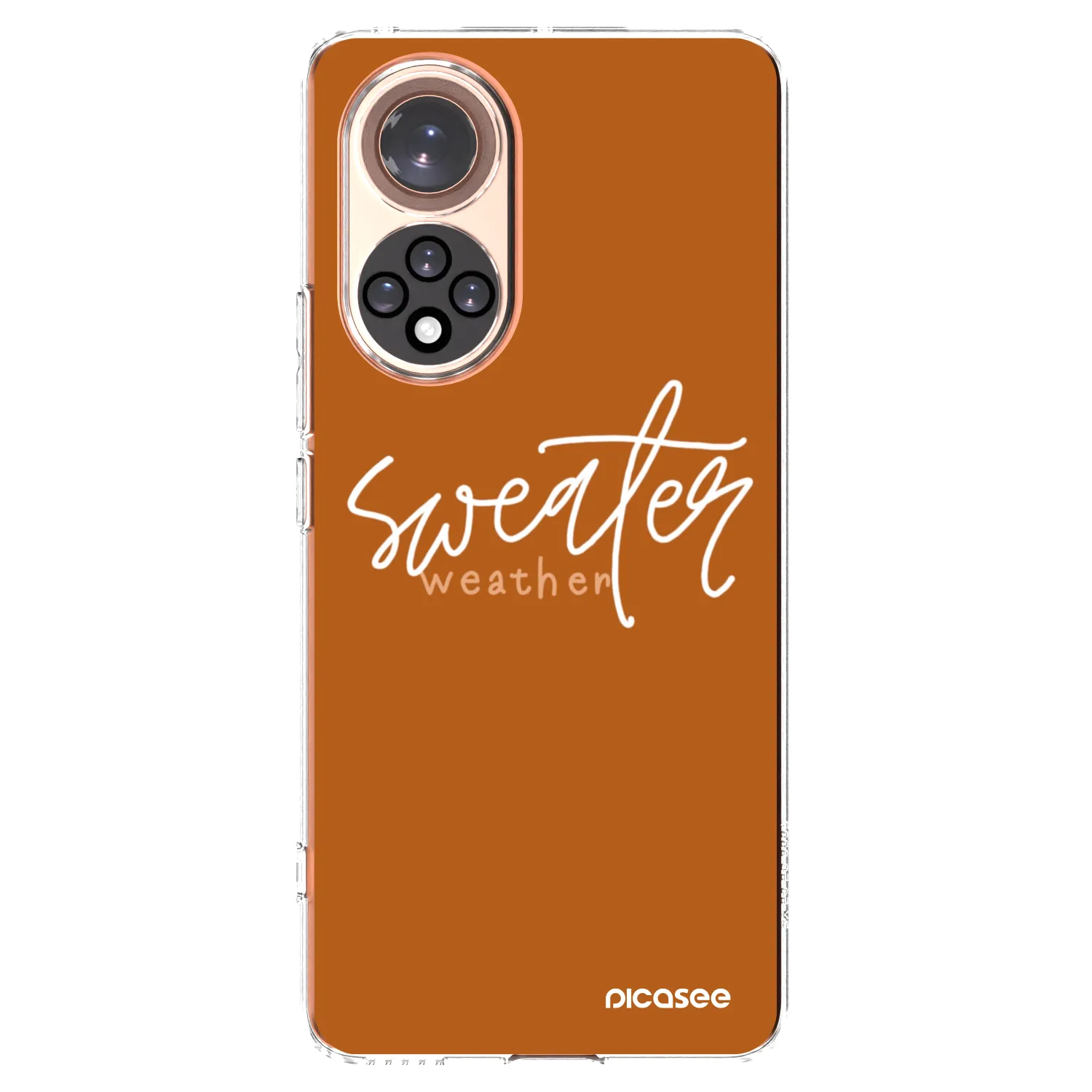 Picasee Huawei Nova 9 Hülle - Transparentes Silikon - Sweater weather