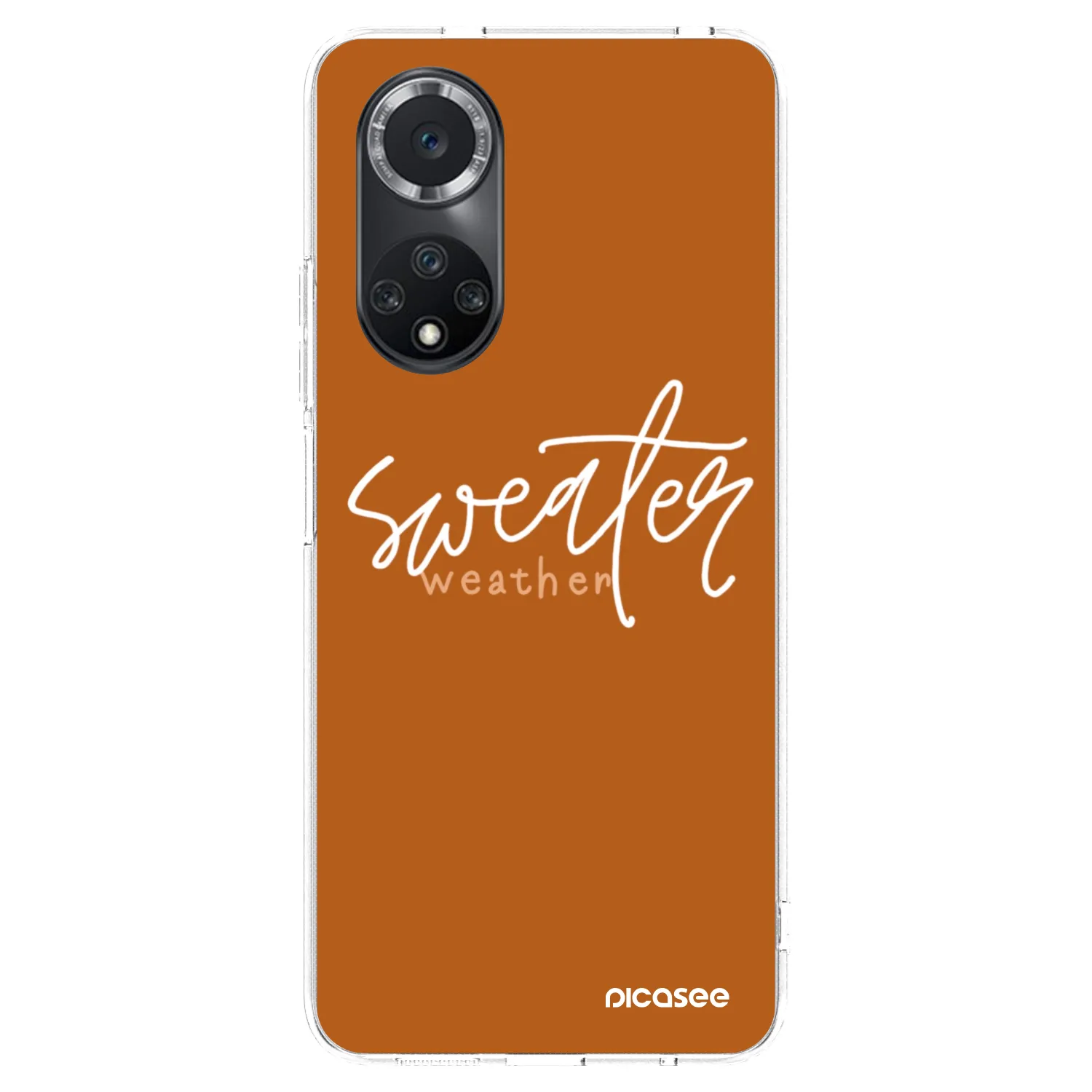 Picasee Huawei Nova 9 SE Hülle - Transparentes Silikon - Sweater weather