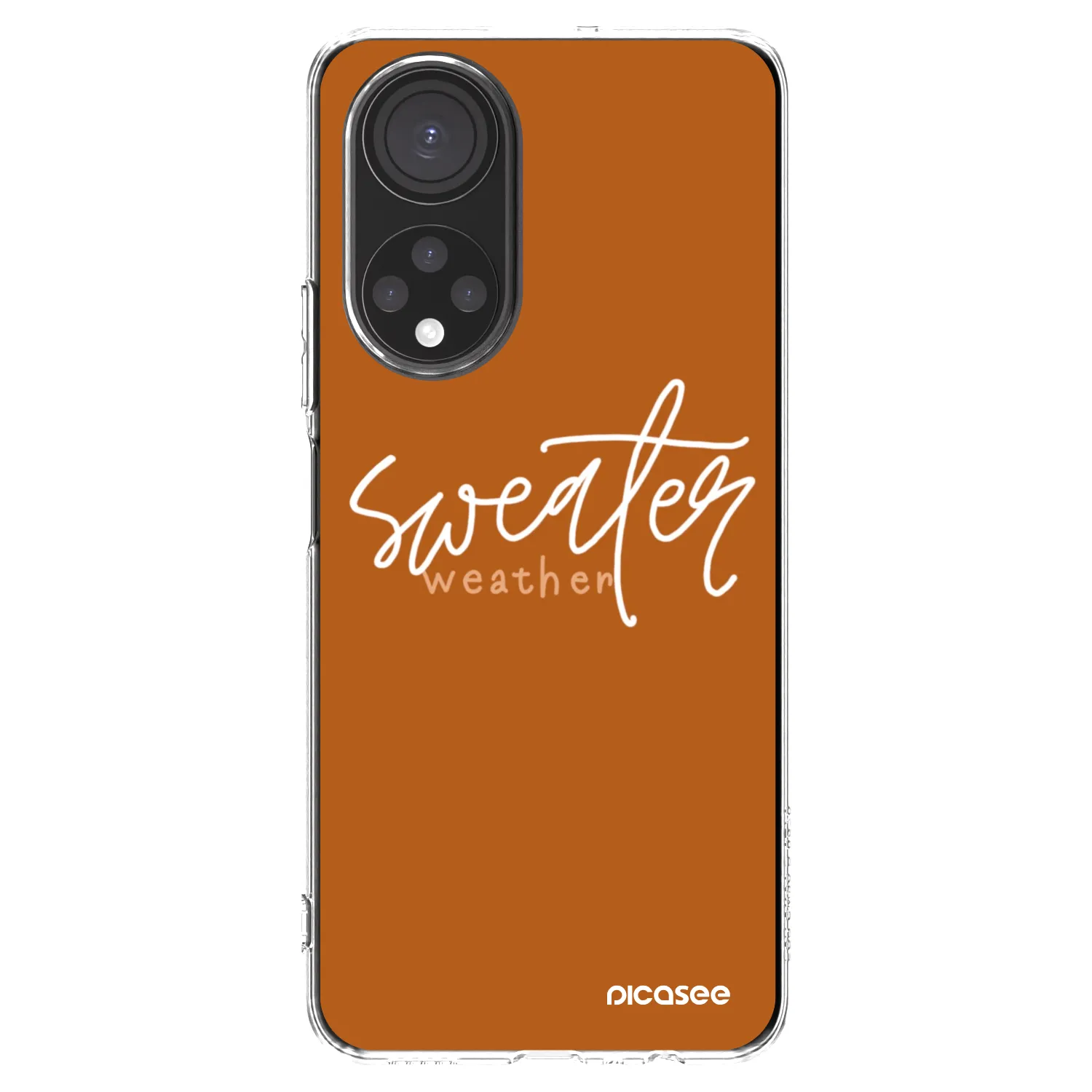 Picasee Honor X7 Hülle - Transparentes Silikon - Sweater weather