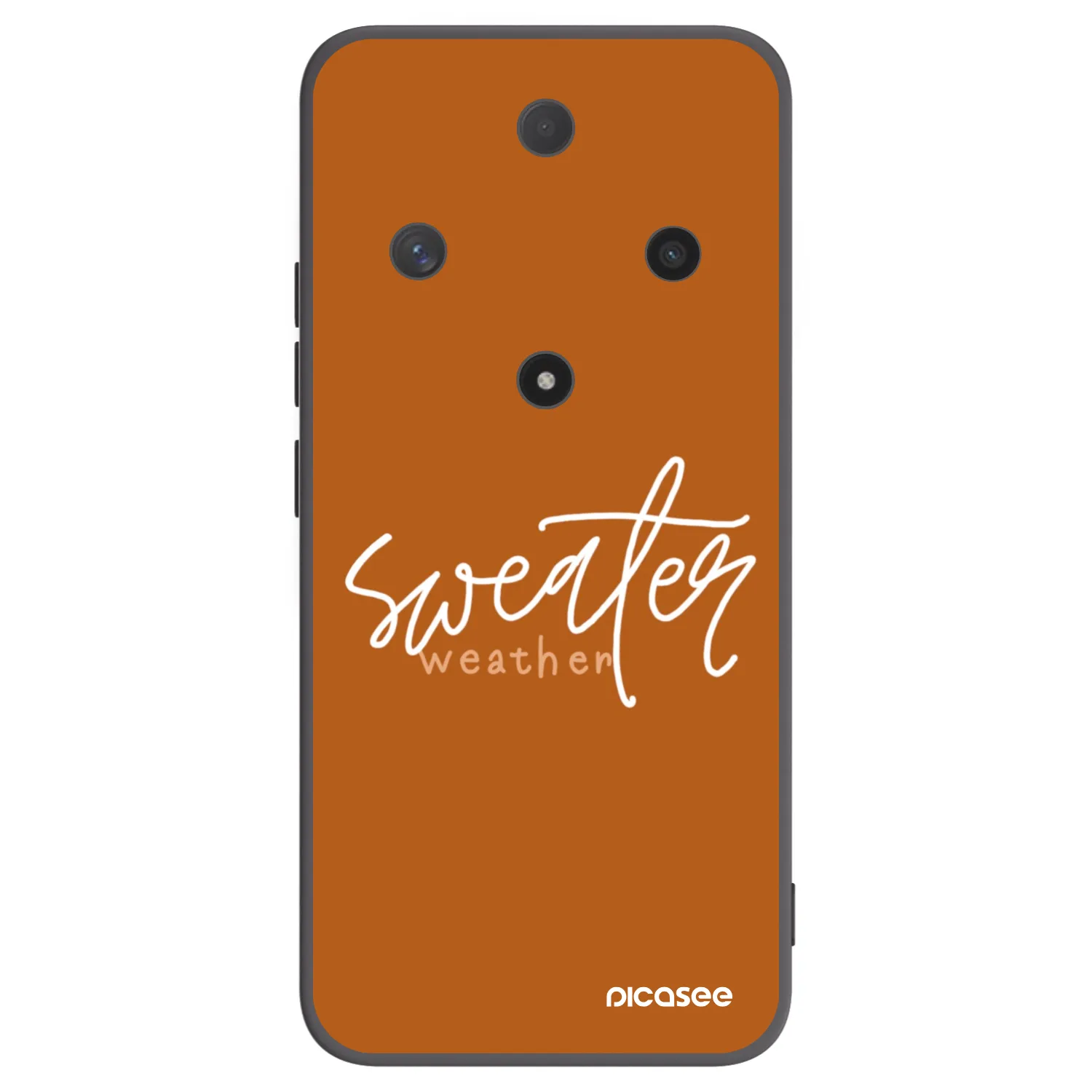 Picasee Honor Magic6 Lite 5G Hülle - Schwarzes Silikon - Sweater weather